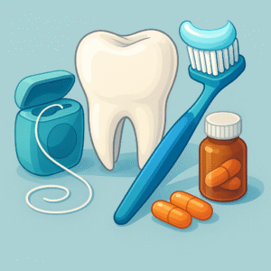 عناية بعد عملية زراعة الأسنان